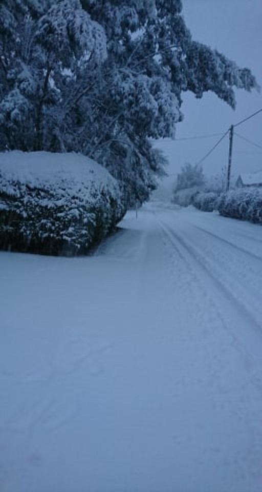 Snow in Radnage. Picture by Ric Humphreys