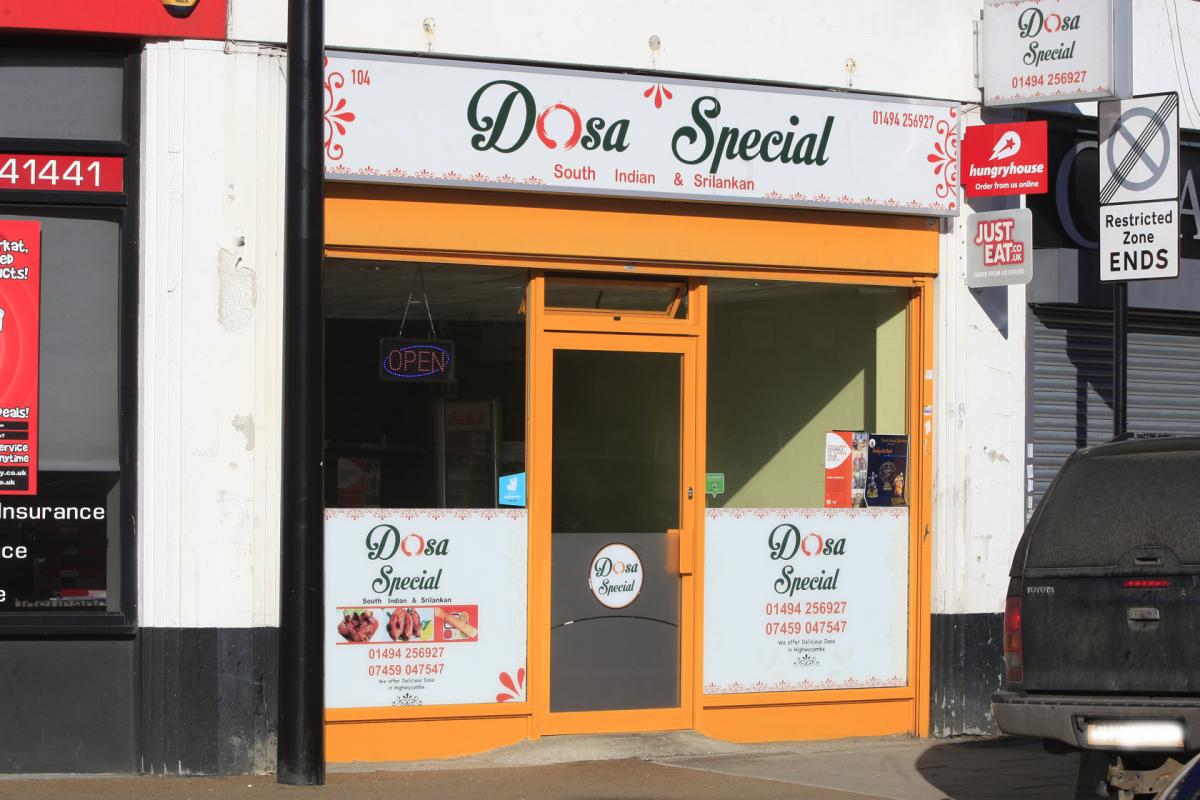 1 - Dosa Special, Desborough Road, High Wycombe (Last inspection August 21, 2018)