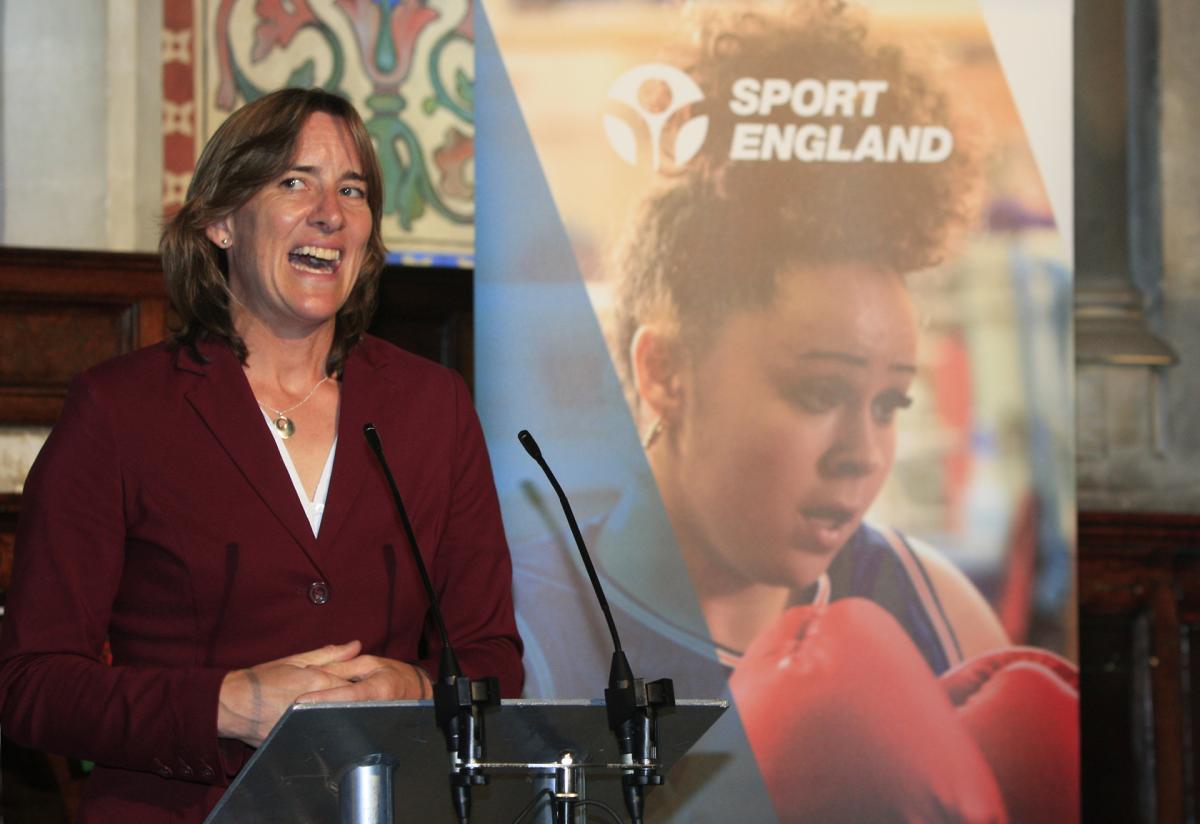 Katherine Grainger at Commonwealth lunch
