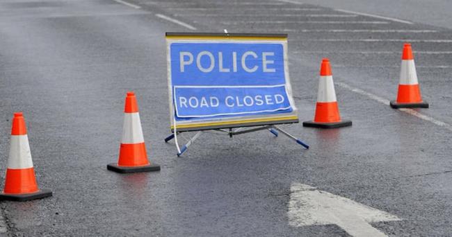Police have closed a section of the A41 near Aylesbury following a crash