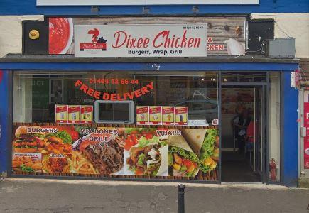 1 - Dixee Chicken, Desborough Road, High Wycombe (Last inspection: June 14, 2018)